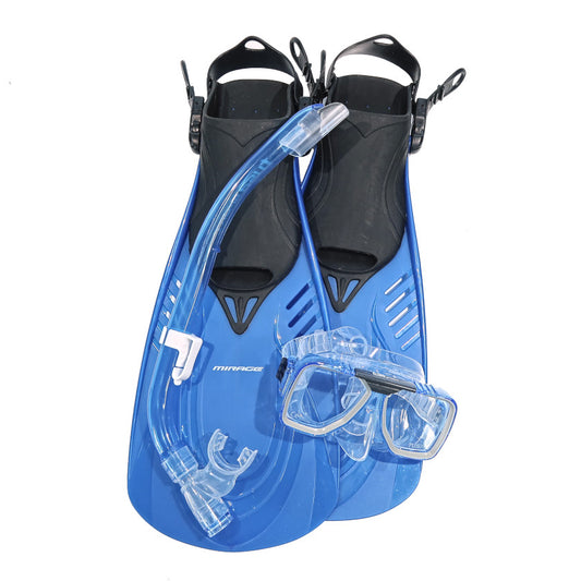 Corrective Lens Mask Snorkel Pack - Suits all faces